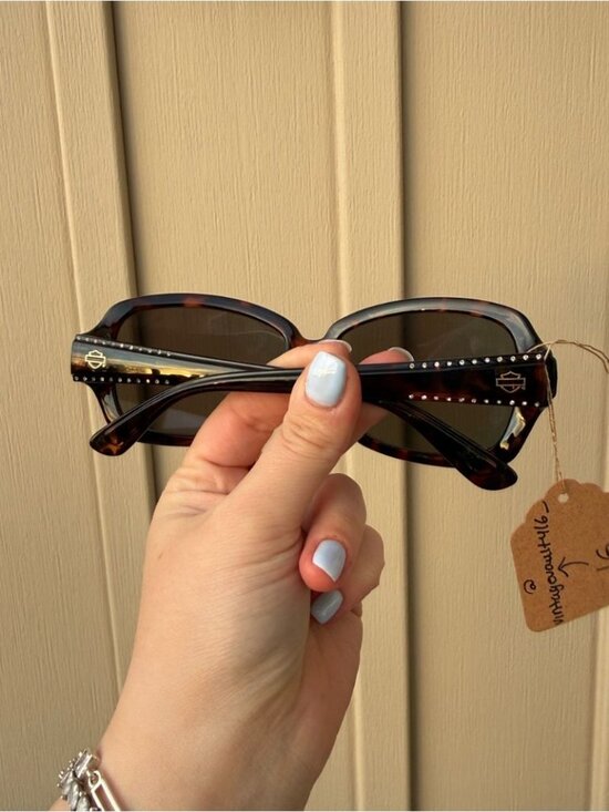 Harley-Davidson Y2K Sunglasses with Rhinestones main image 6